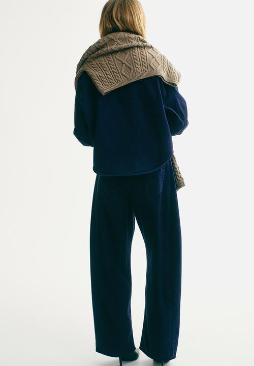 H&M - Barrel regular jeans - dark denim blue