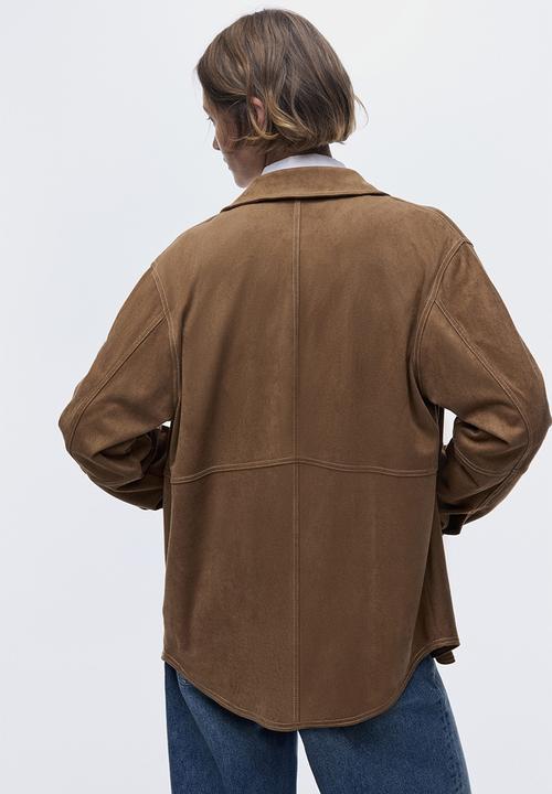 H&M - Loose-fit shirt - brown