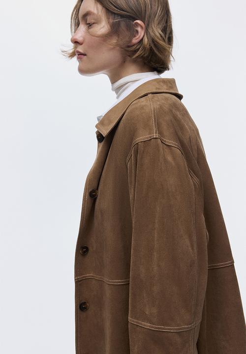 H&M - Loose-fit shirt - brown