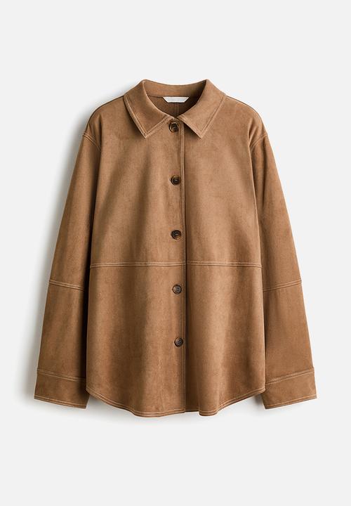 H&M - Loose-fit shirt - brown