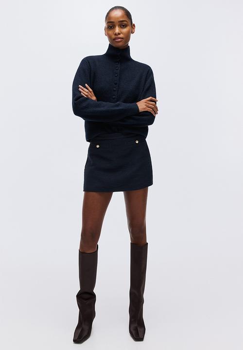 H&M - Skort - navy blue
