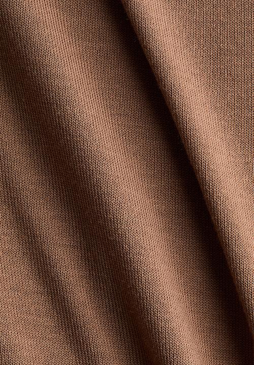 H&M - Cowl-back jersey top - brown