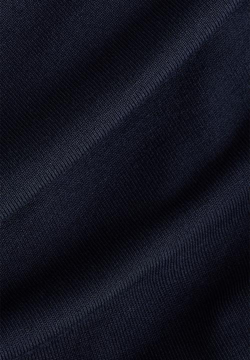 H&M - Cowl-back jersey top - navy blue