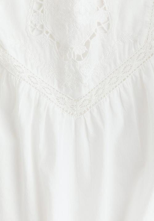 H&M - Cotton blouse - white