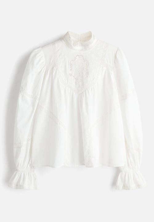 H&M - Cotton blouse - white