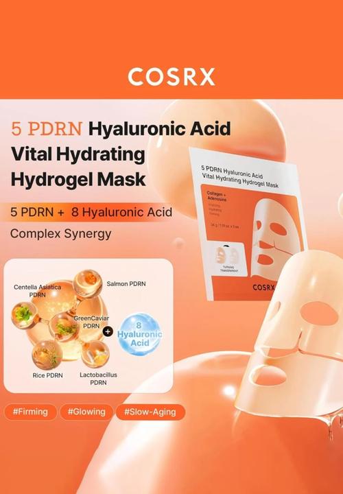 COSRX - 5PDRN Hyaluronic Vital Gel Mask - Sheet Mask