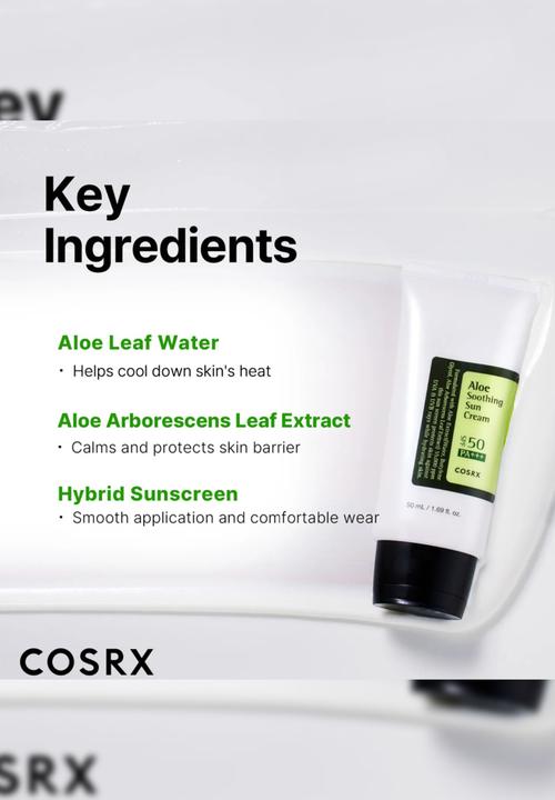 COSRX - Aloe Soothing Sun Cream SPF50+ PA+++