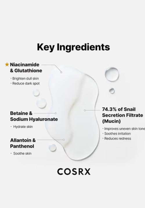 COSRX - Advanced Snail Radiance Dual Essence