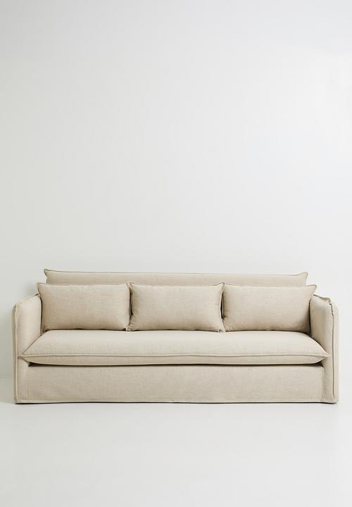 Sixth Floor - Lailah 3 seater sofa - natural