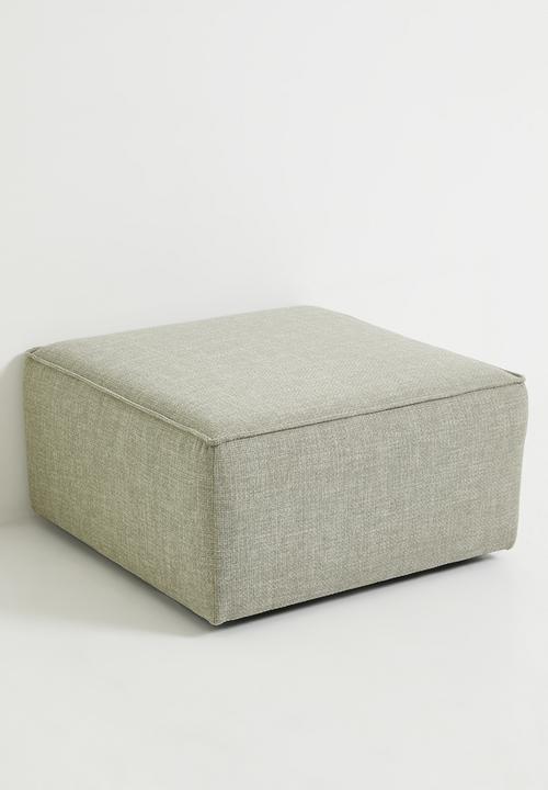 Sixth Floor - Modus Ottoman Piece - Sage