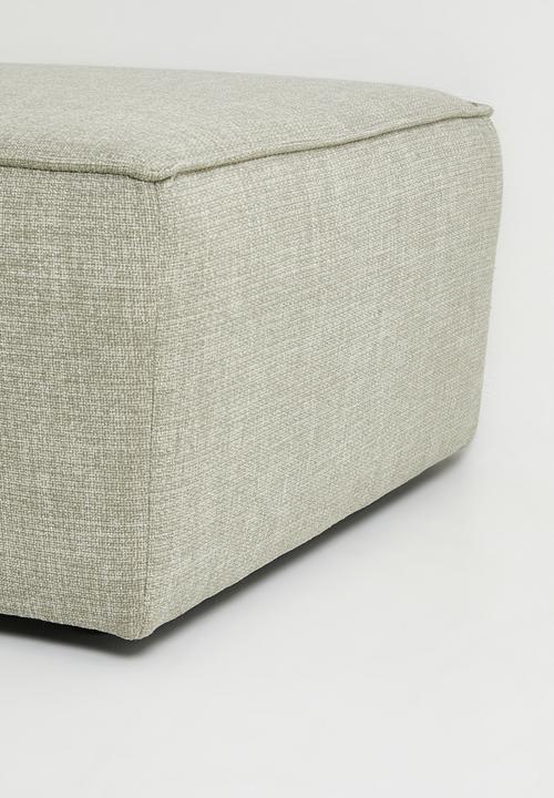 Sixth Floor - Modus Ottoman Piece - Sage