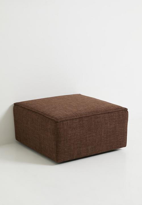 Sixth Floor - Modus Ottoman Piece - Rust