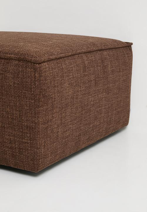 Sixth Floor - Modus Ottoman Piece - Rust