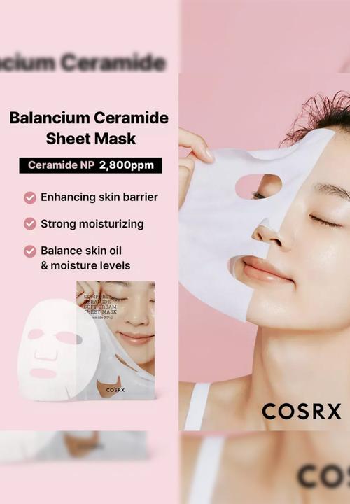 COSRX - Balancium Comfort Ceramide Soft Cream Sheet Mask
