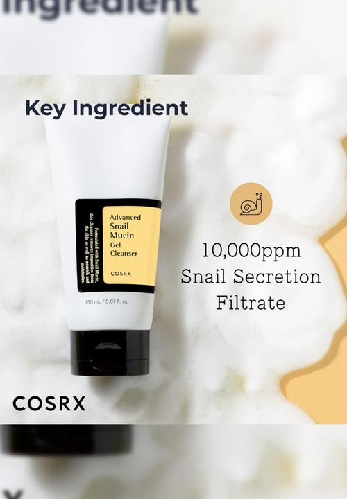 COSRX - Advanced Snail Mucin Gel Cleanser