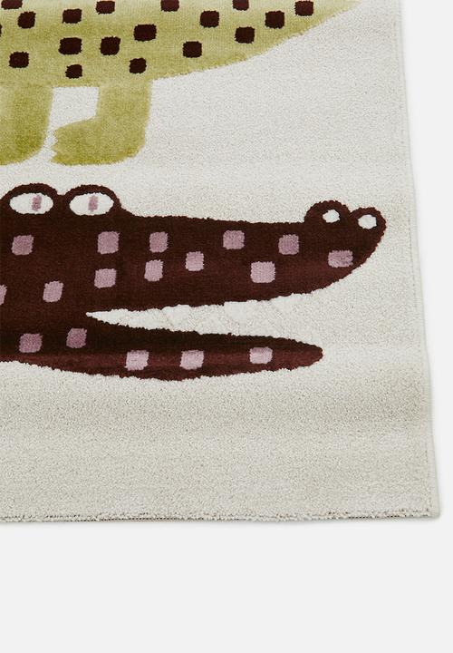 Fotakis - Snappy Croc poly rug multi