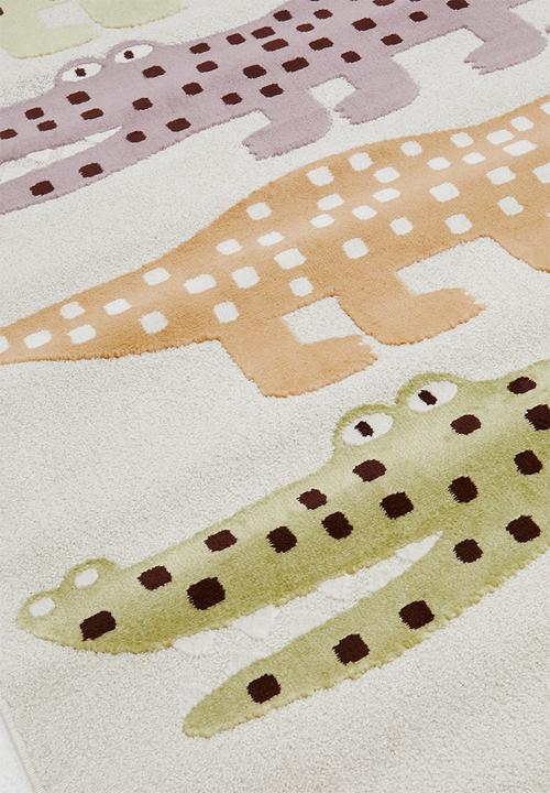 Fotakis - Snappy Croc poly rug multi