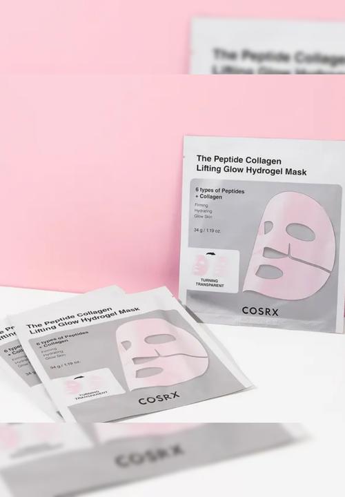 COSRX - The Peptide Collagen Lifting Glow Hydrogel Mask
