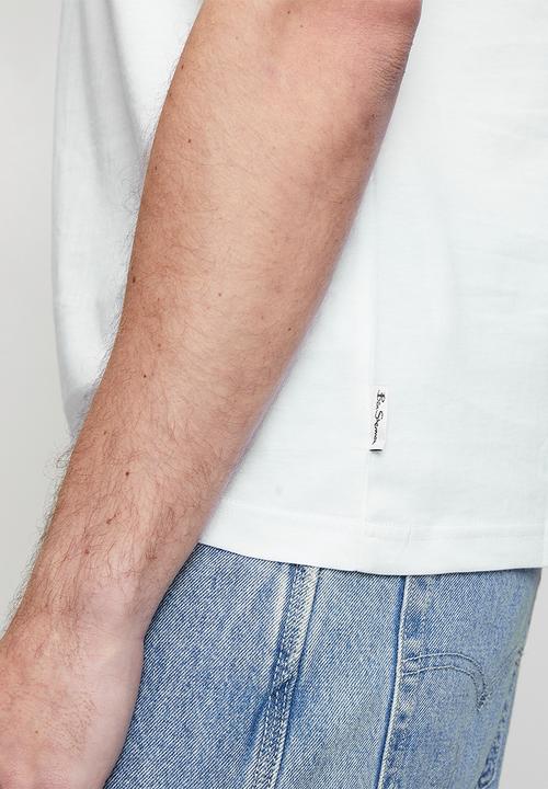 Ben Sherman - BIG TARGET TEE - WHITE