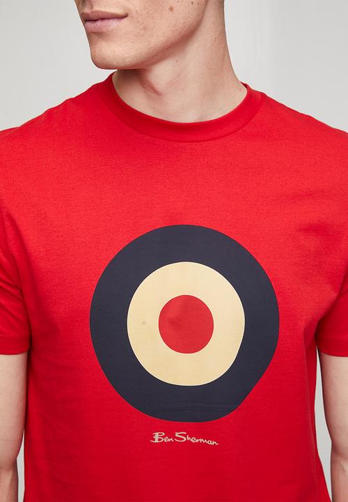 Ben Sherman - Target T-shirt - red