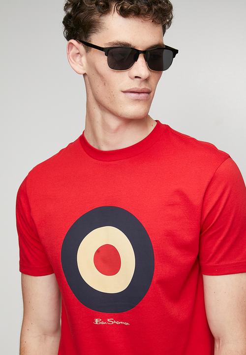 Ben Sherman - Target T-shirt - red