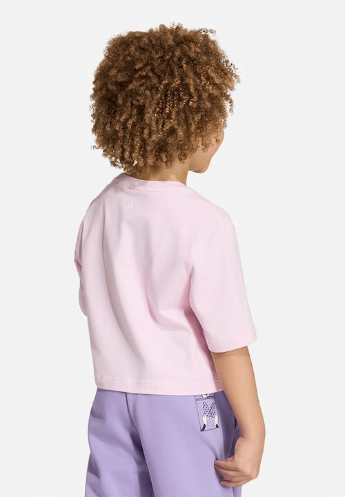 adidas Performance - Lg Disney Minnie Mouse T-shirt - Clear Pink/Off White