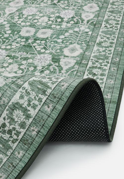 Sixth Floor - Noa Floral Runner - Olive