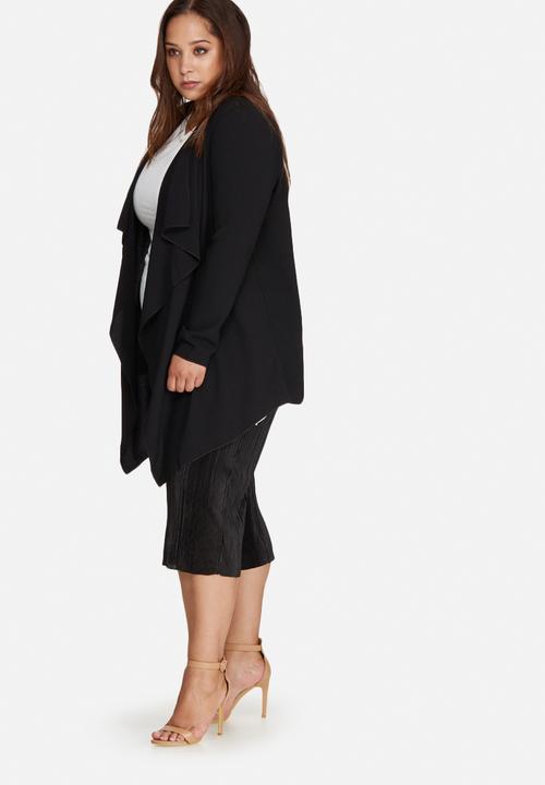 Missguided - Plus Size waterfall crepe jacket