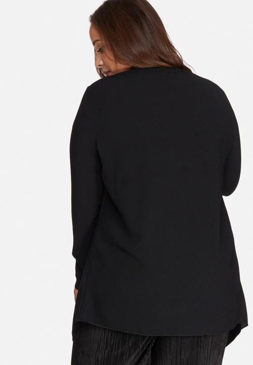 Missguided - Plus Size waterfall crepe jacket