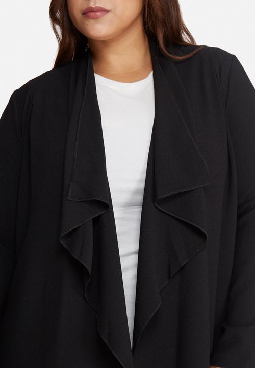 Missguided - Plus Size waterfall crepe jacket