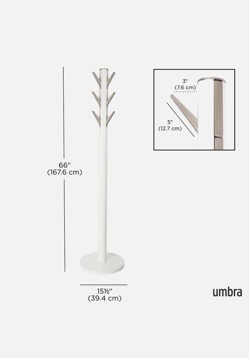 Umbra - Flapper Coat Rack - White