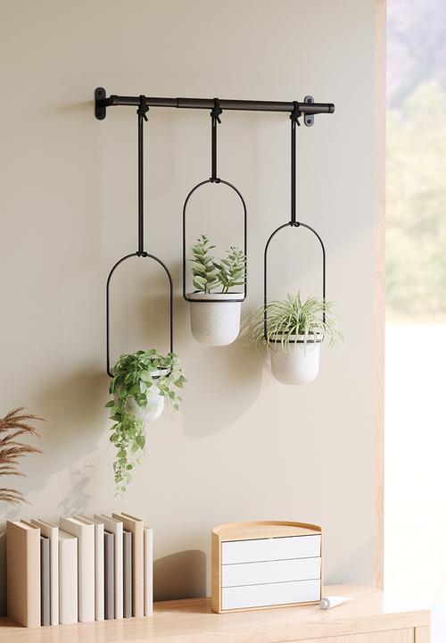 Umbra - Triflora Hanging Planter - White