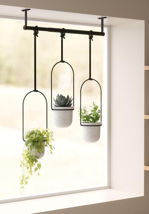 Umbra - Triflora Hanging Planter - White