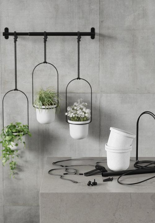 Umbra - Triflora Hanging Planter - White