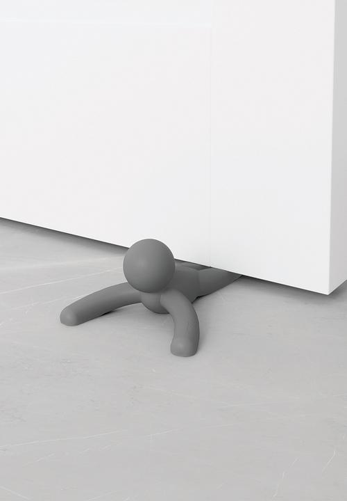Umbra - Buddy Doorstop Set Of 2 - Charcoal