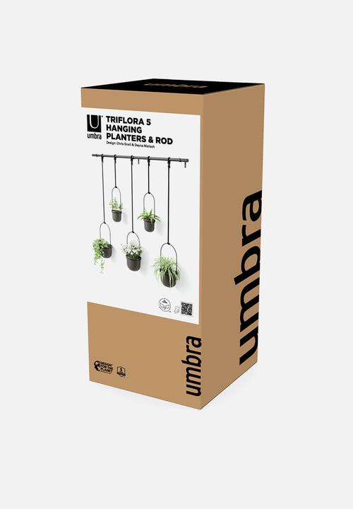 Umbra - Triflora 5 Large - Black