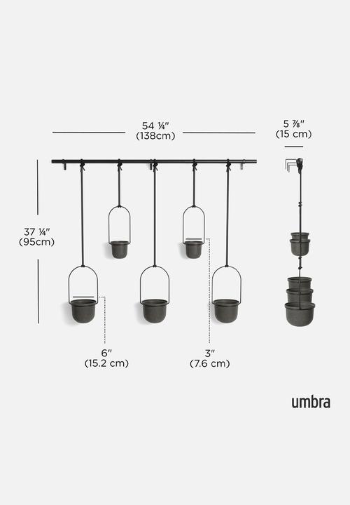 Umbra - Triflora 5 Large - Black