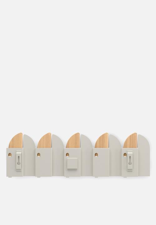 Umbra - Saloon Hook - Natural & Sand