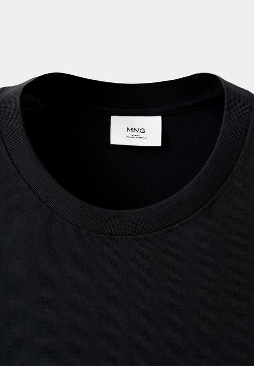 MANGO - T-shirt Cherlo - Black