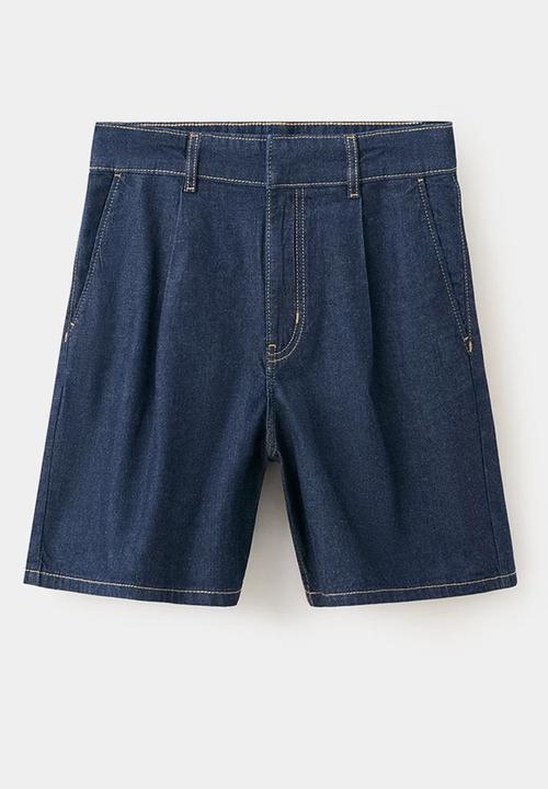 MANGO - Plus bermudas amelie - open blue