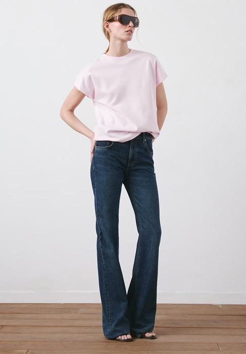MANGO - T-shirt sevilla - pastel pink