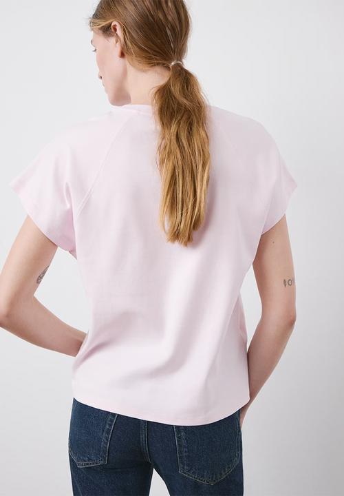 MANGO - T-shirt sevilla - pastel pink