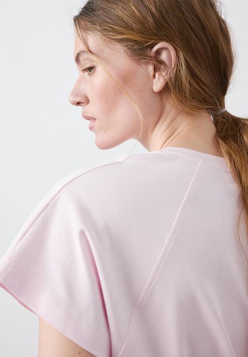 MANGO - T-shirt sevilla - pastel pink
