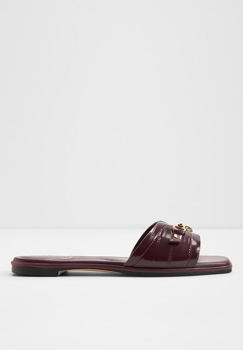 ALDO - Alamassi slide - burgundy