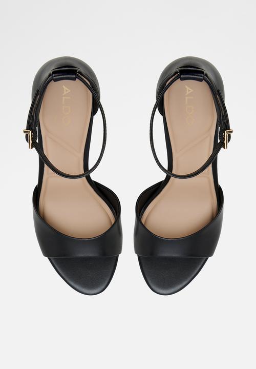 ALDO - Creride open toe ankle strap - black