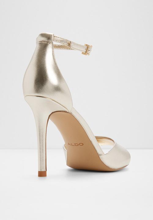 ALDO - Creride open toe ankle strap - gold