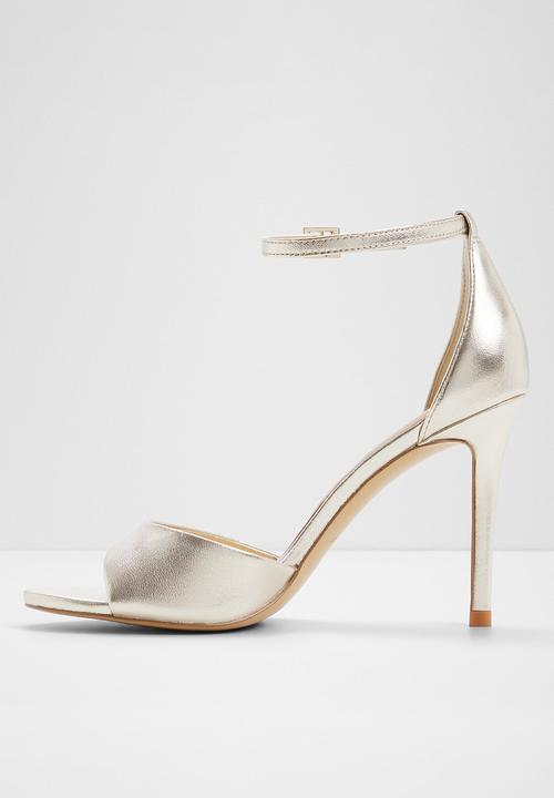 ALDO - Creride open toe ankle strap - gold