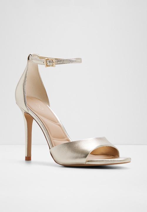 ALDO - Creride open toe ankle strap - gold