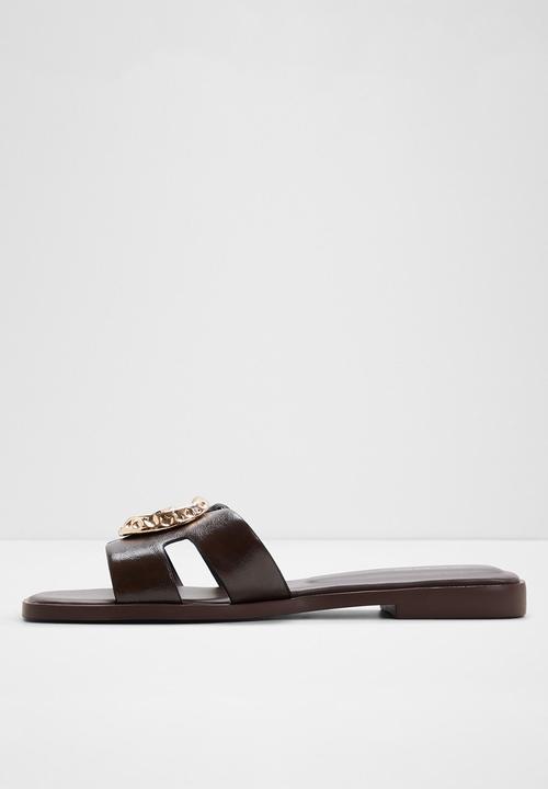 ALDO - Khali slide - dark brown