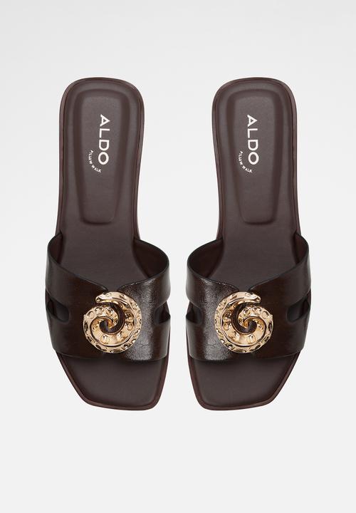 ALDO - Khali slide - dark brown
